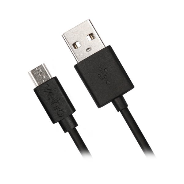 Cavo di ricarica e sincronizzazione Veho da USB-A a Micro-USB (0,2 m)