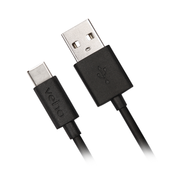 Câble de charge et de synchronisation Veho USB-A vers USB-C™ (1 m)