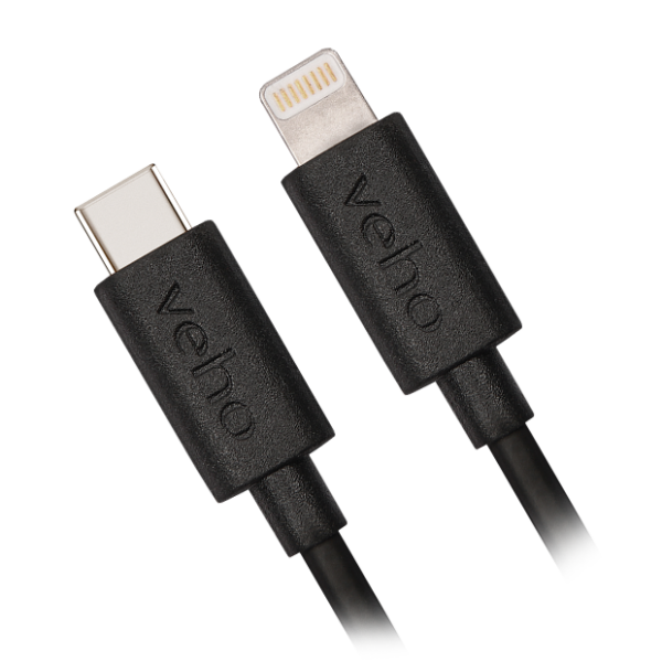 Veho USB-C™ auf Lightning® Lade- zu Synchronisationskabel (1m/3,3 Fuß)