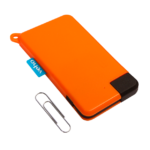 Pebble Pokket 1000mAh batterie externe de la taille d'un micro porte-clés - Orange