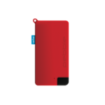 Pebble Pokket 1000mAh batterie externe de la taille d'un micro porte-clés - Rouge