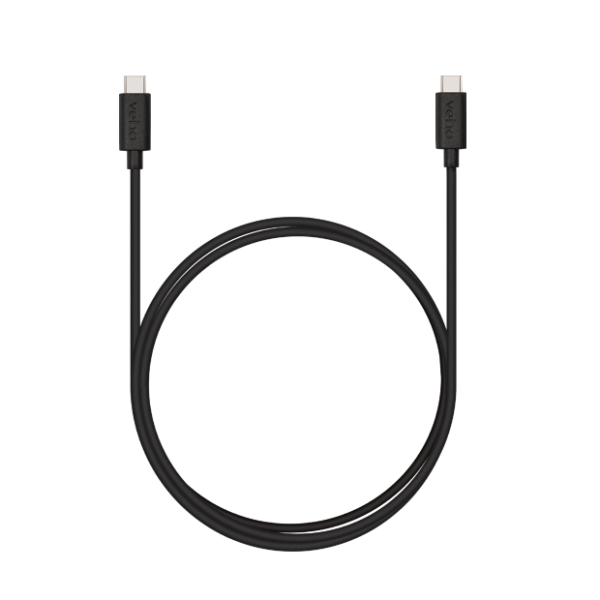 Veho USB-C™ zu USB-C™ Kabel und Synchronisationskabel (1m)