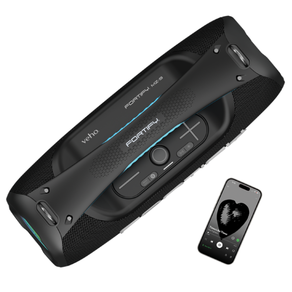 M-Serie MZ-9 Fortify Kabelloser Bluetooth-Lautsprecher