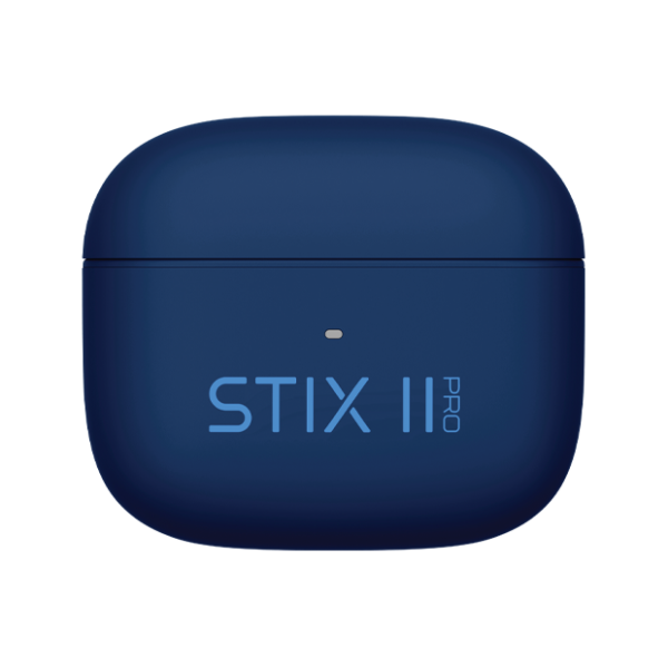 STIX II Pro True Wireless-Ohrhörer mit aktiver Geräuschunterdrückung – Blau