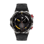 Kuzo Pro Montre intelligente de sport avec GPS - Noir